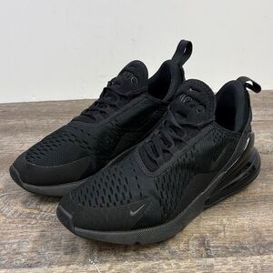 👟 Nike Air Max 270 Triple Black Sneakers | Women’s 8.5